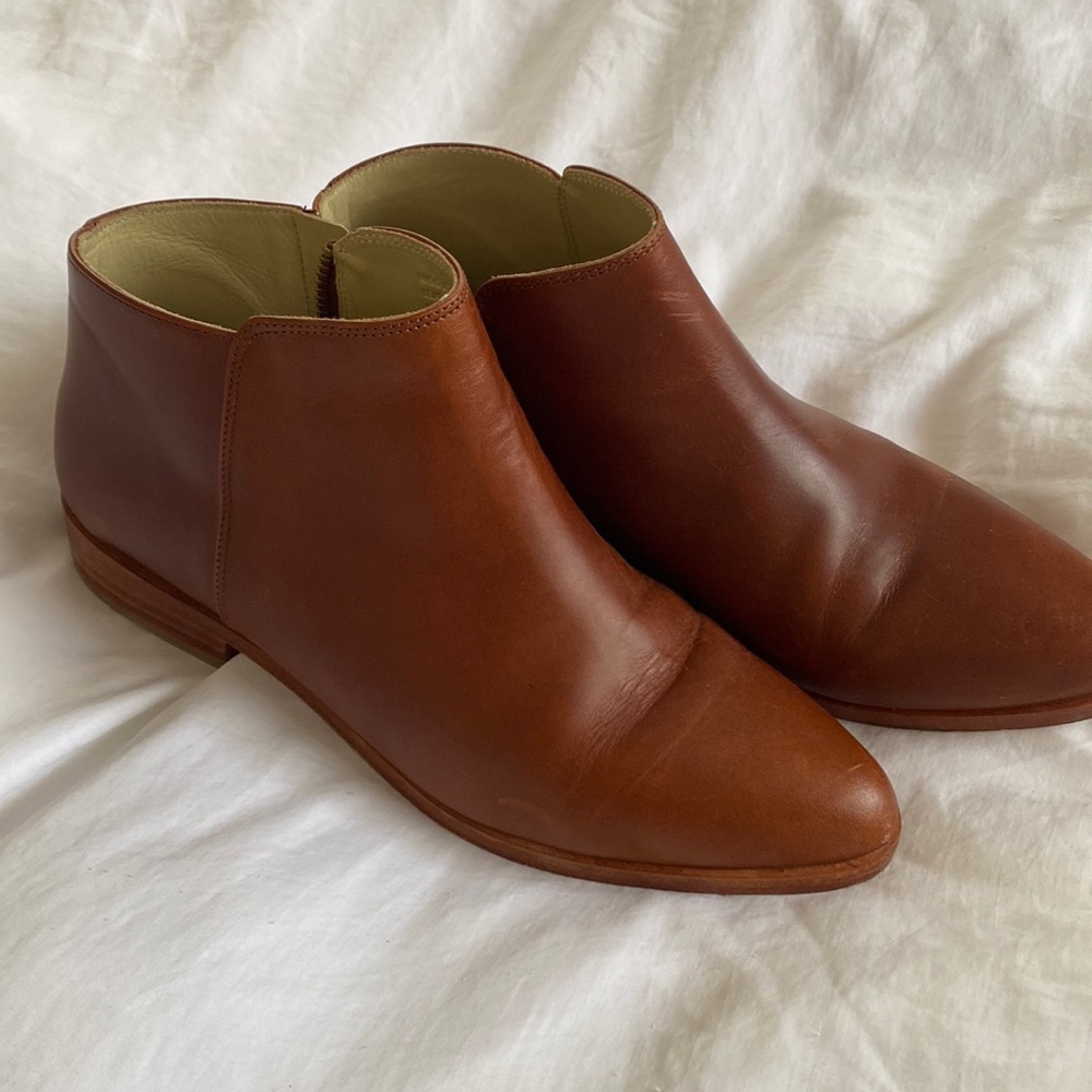 Nisolo Everyday Ankle Booties, size 8.5